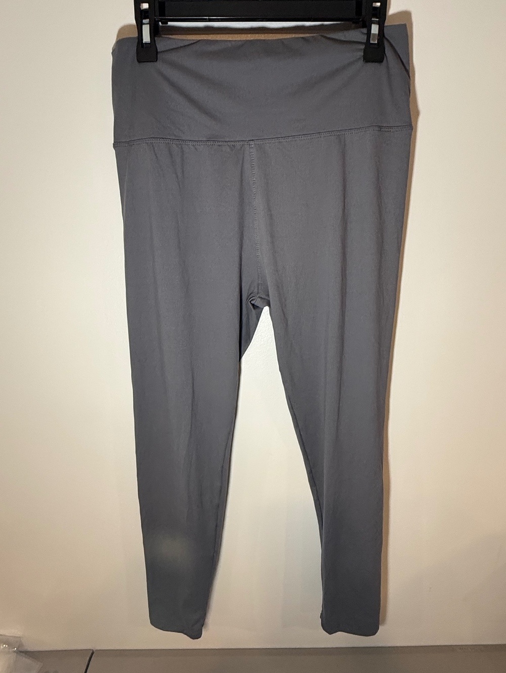 Gray High Waist Leggings XX-Large